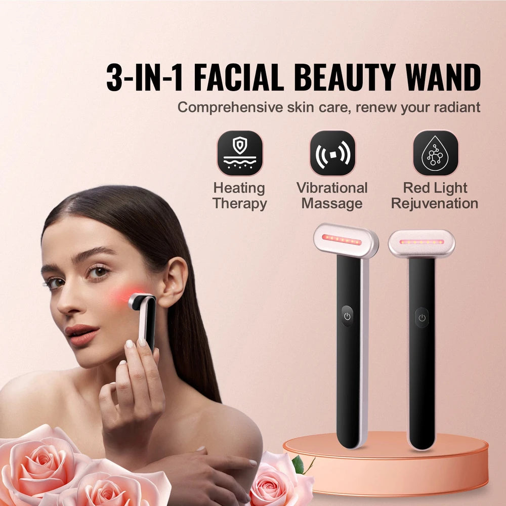 LED Facial Massage Wand